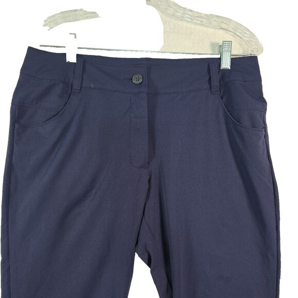 CALVIN KLEIN GOLF  Cody Capri Style Women's size 8 Dri Fit Navy Athleisure - Picture 3 of 11